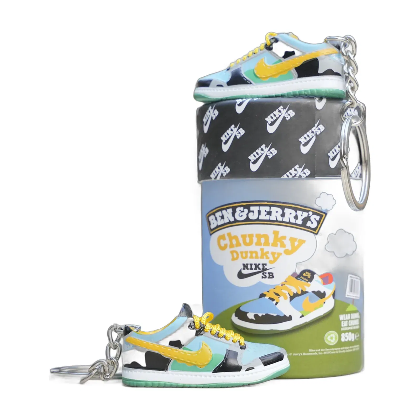 3D Sneaker Keychain With Box - Chunky Dunky Sb Dunk