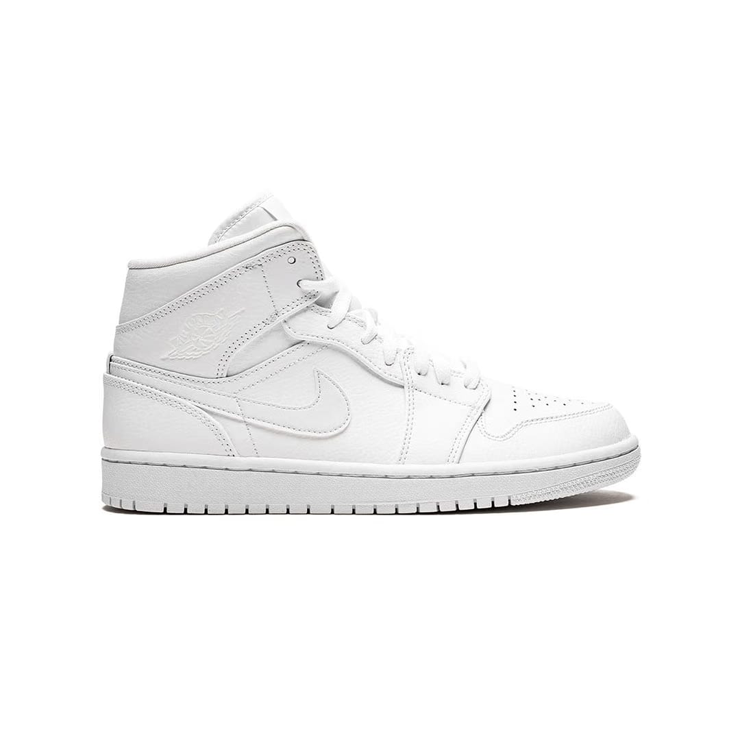 Air Jordan 1 Mid Triple White