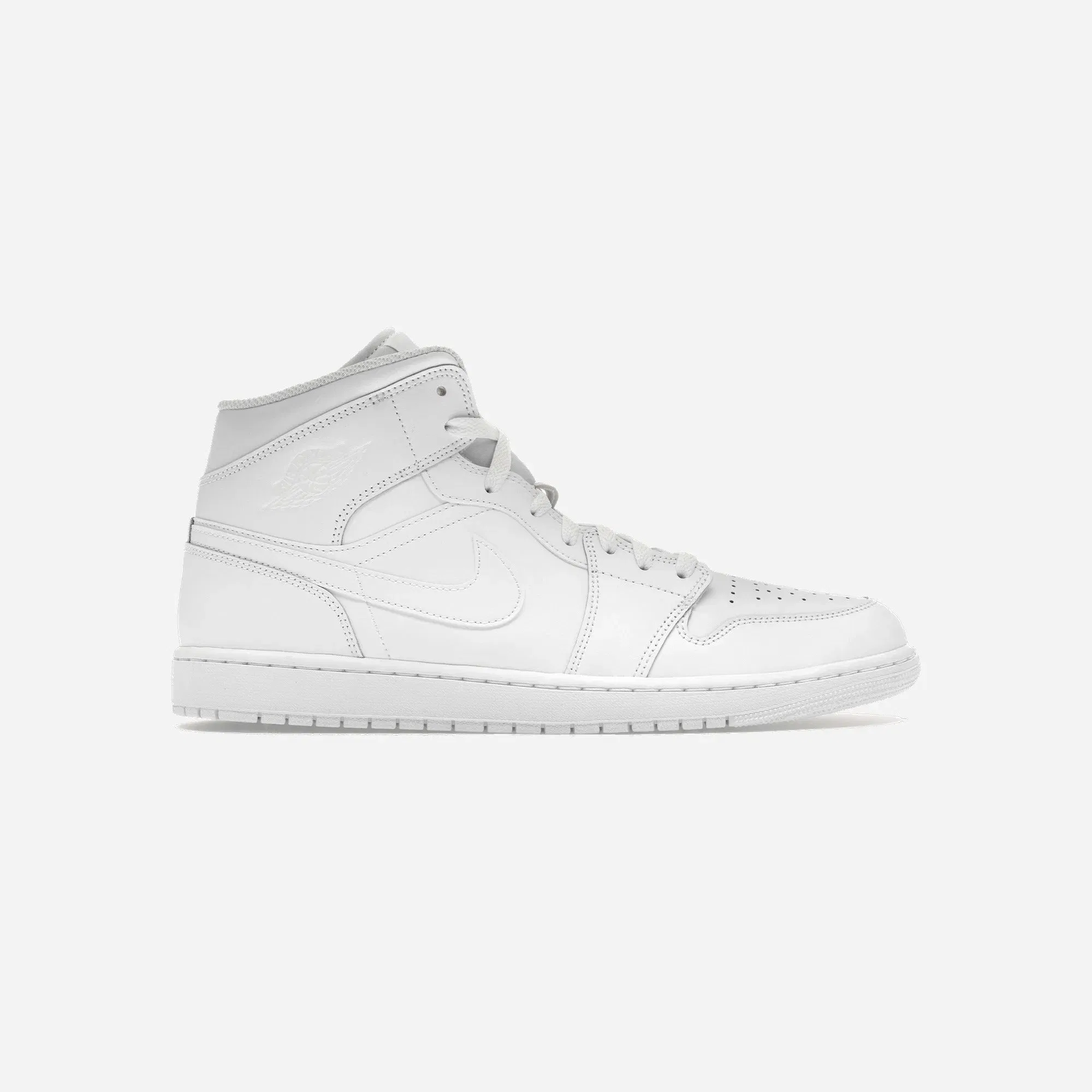 Air Jordan 1 Mid Triple White