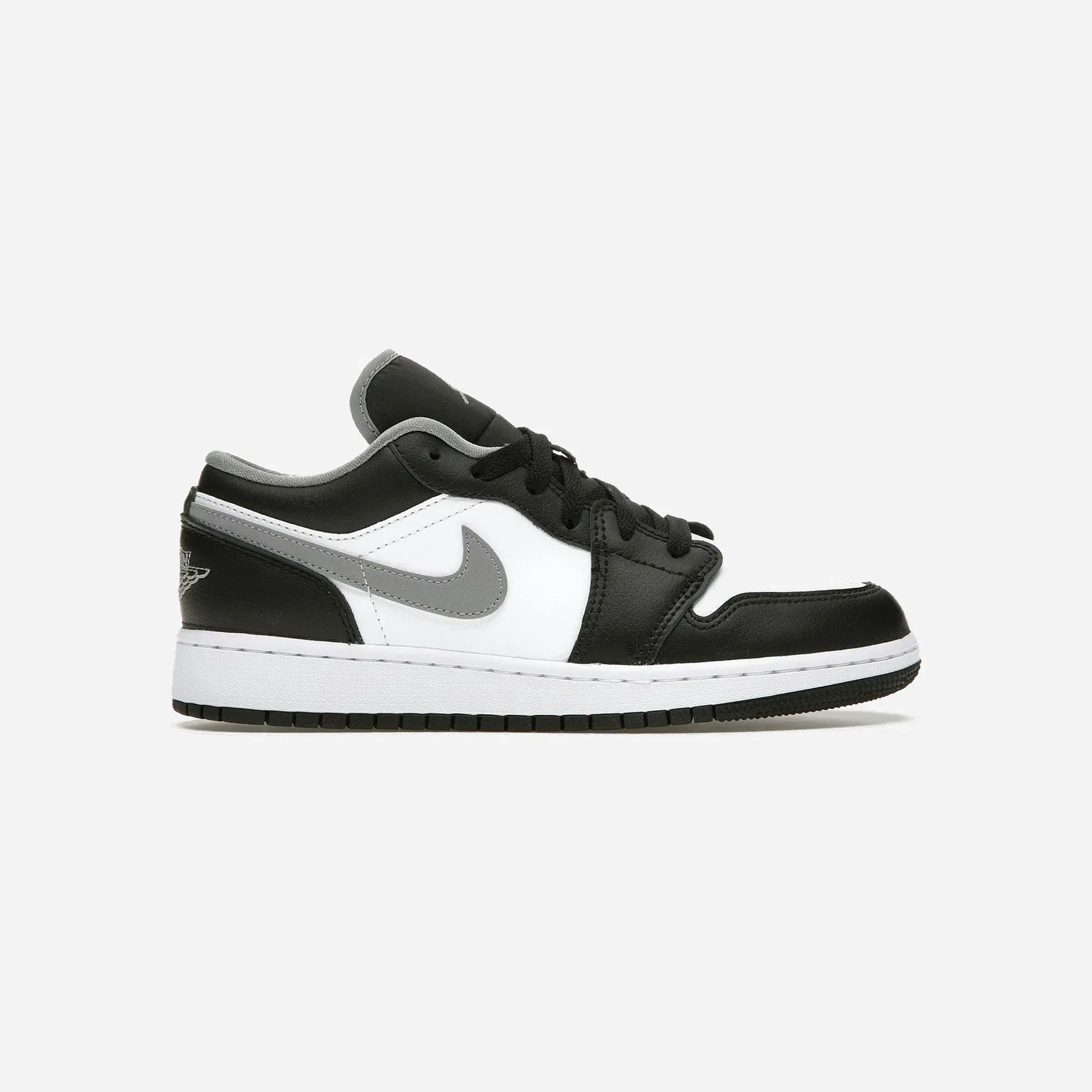 Jordan 1 Low Black White Grey GS
