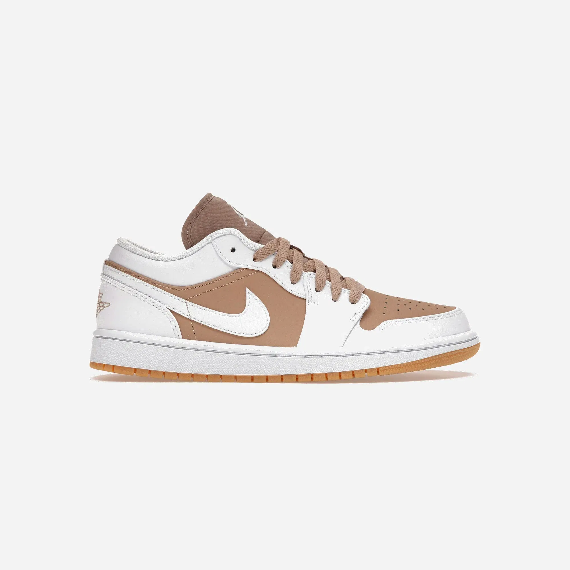 Jordan 1 Low Gum White