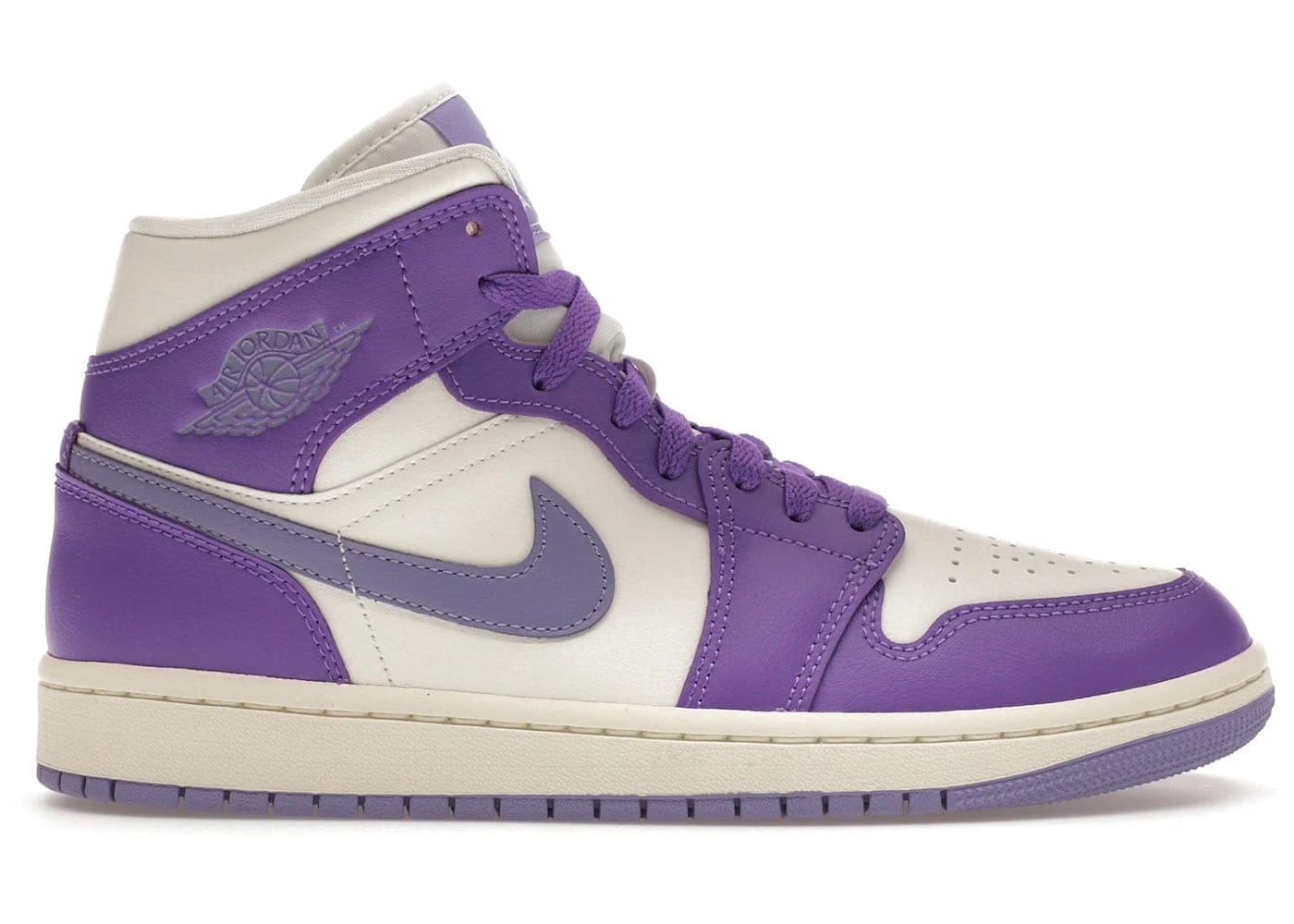 JORDAN 1 MID ACTION GRAPE (W)