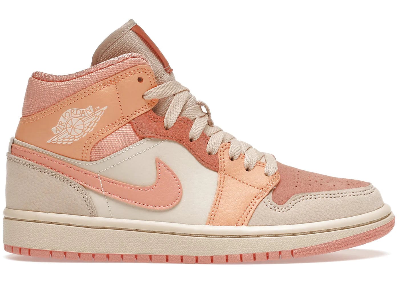 Wmns Air Jordan 1 Mid 'Apricot'