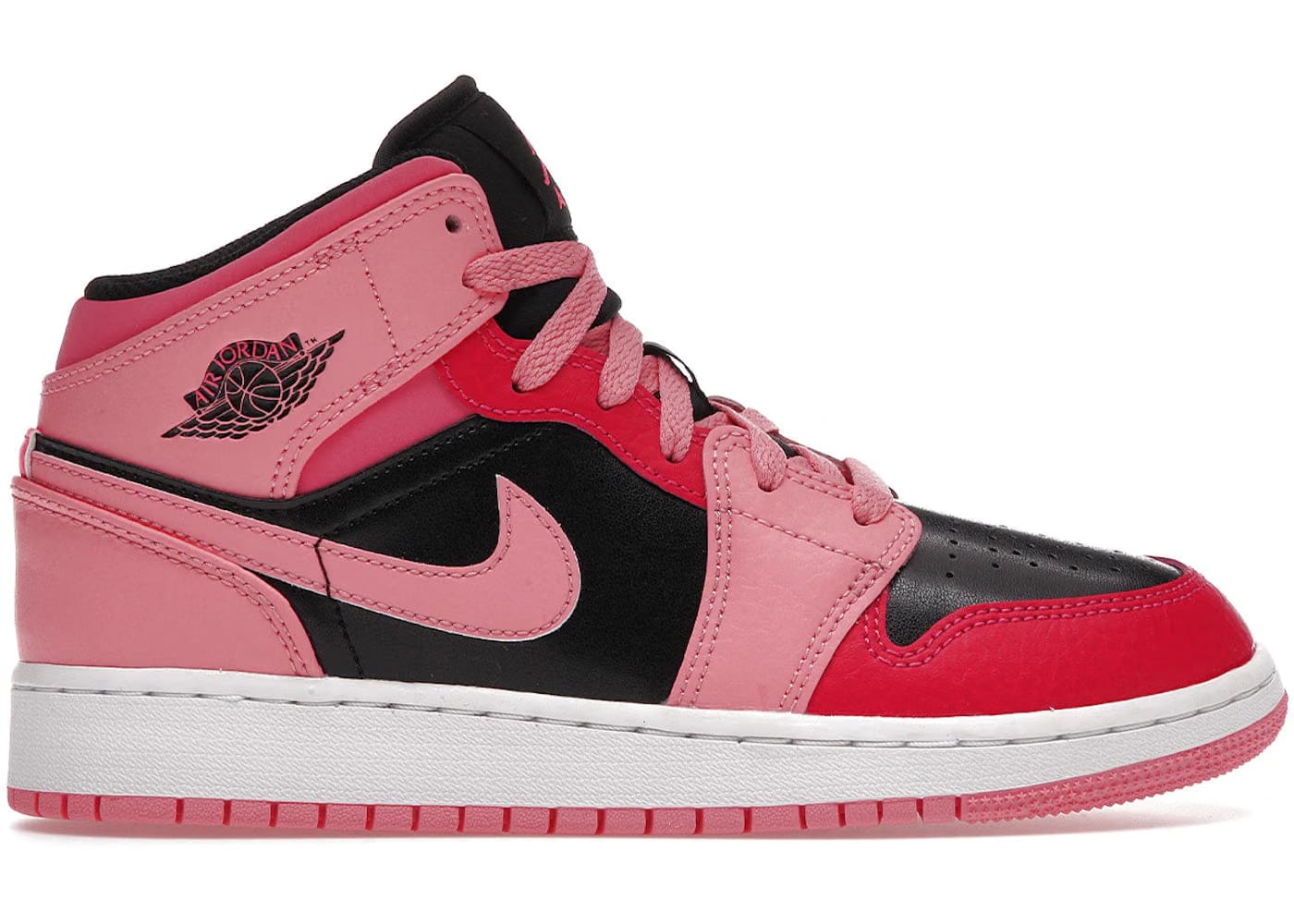 Jordan 1 Mid Coral Chalk GS
