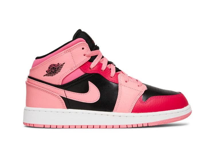 Jordan 1 Mid Coral Chalk GS