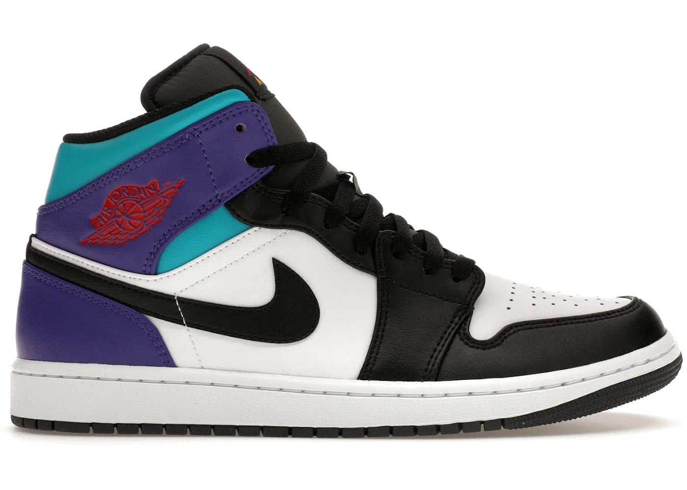 Air Jordan 1 Mid Teal Purple/Aquamarine