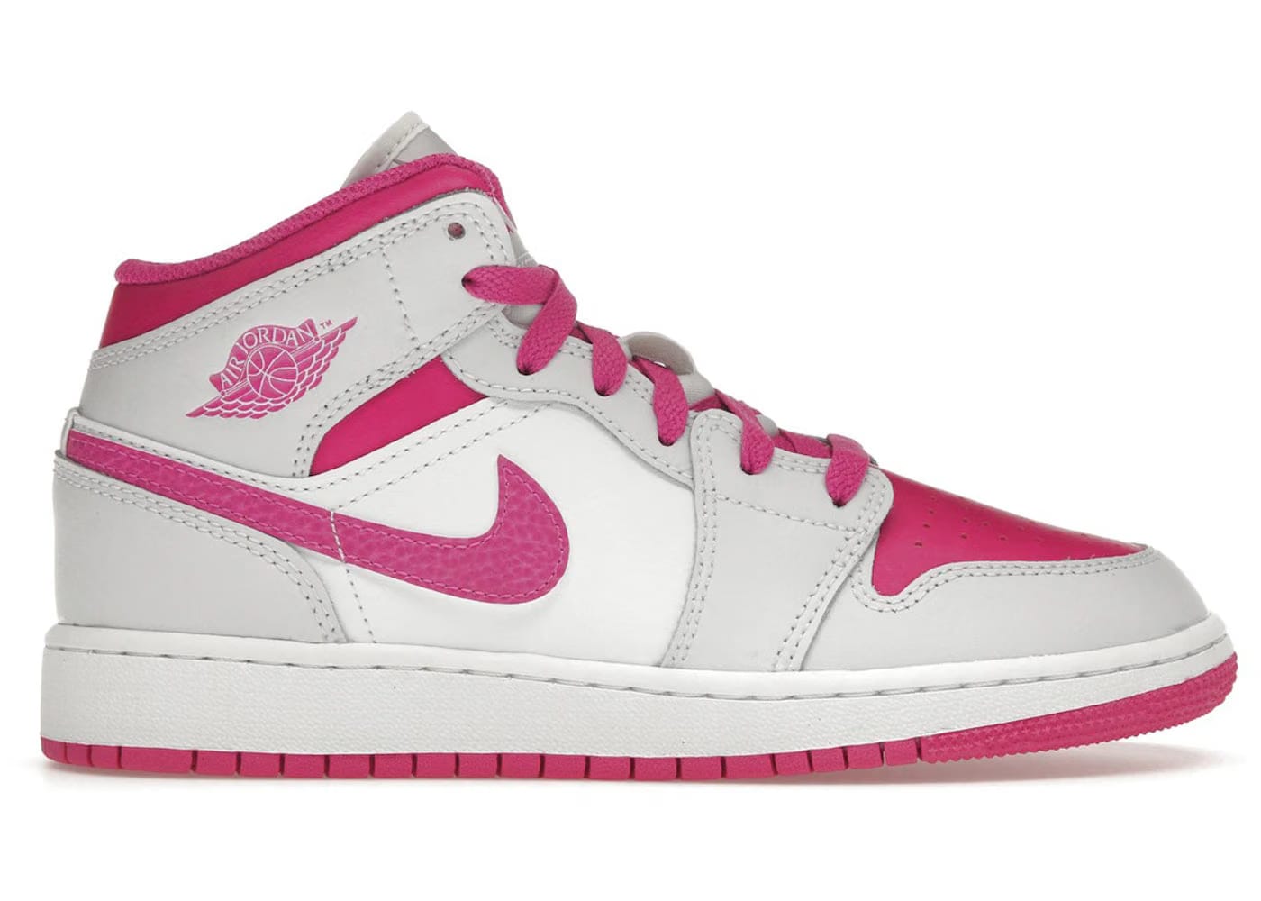 Jordan 1 Mid Fire Pink GS