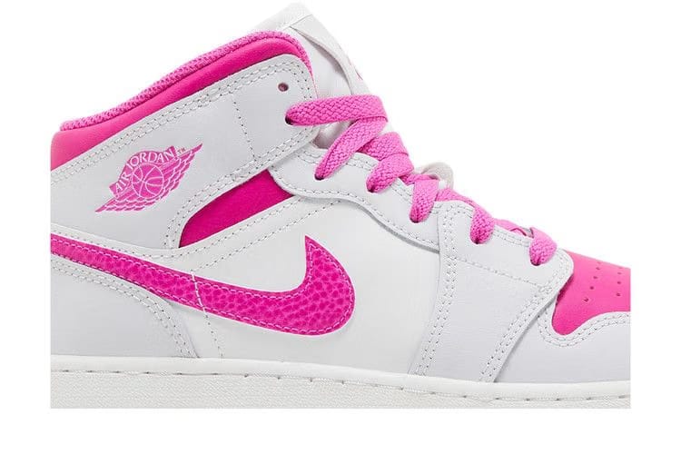 Jordan 1 Mid Fire Pink GS