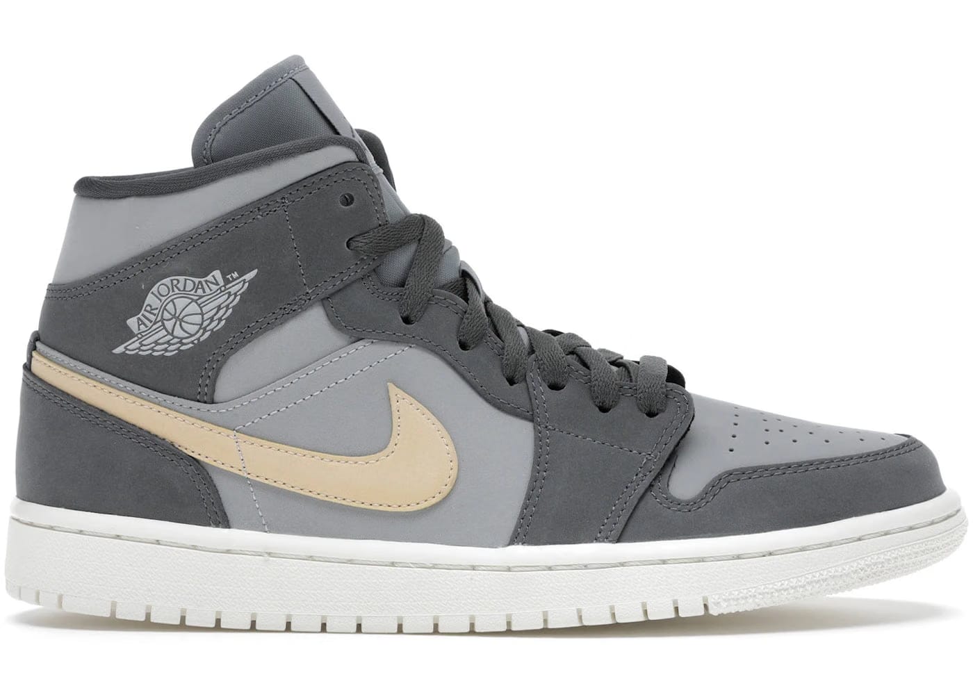 Air Jordan 1 Mid Iron Grey Onyx