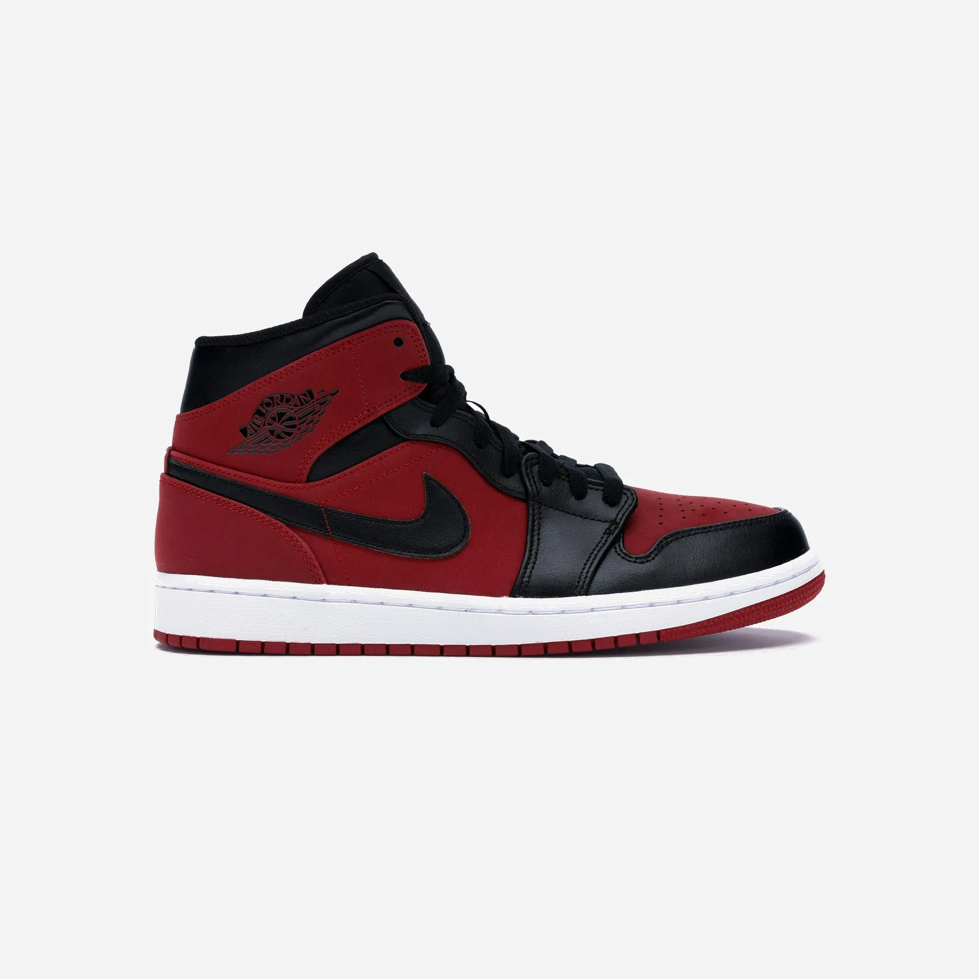 Jordan 1 Mid Gym Red Black