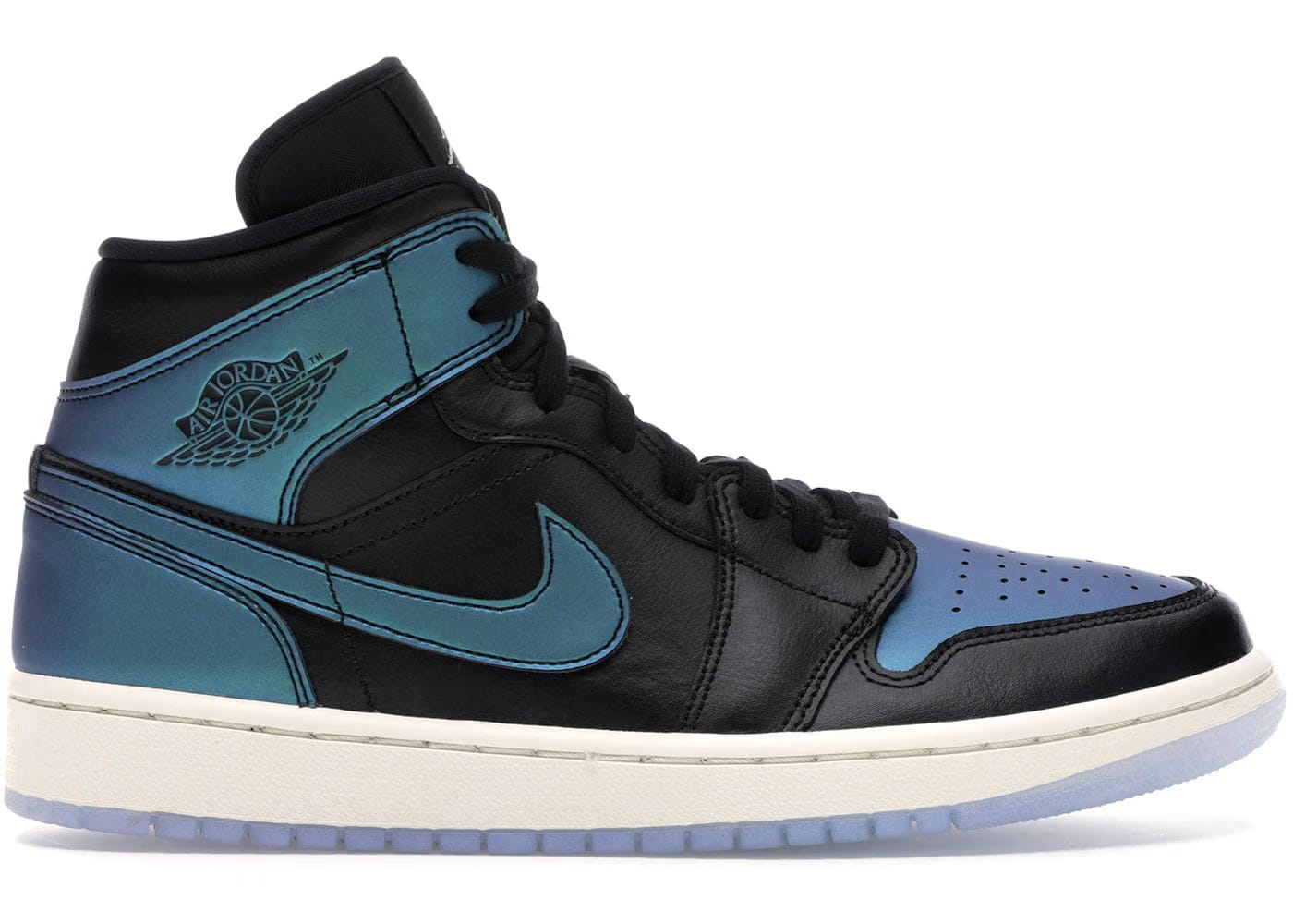 Wmns Air Jordan 1 Mid 'Metallic Turquoise'