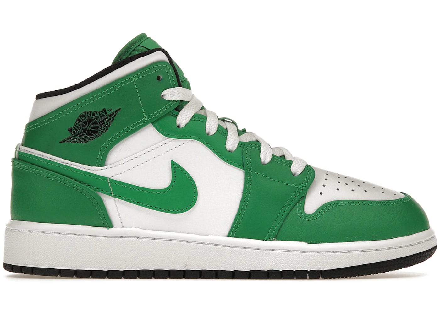 Jordan 1 Mid Lucky Green GS
