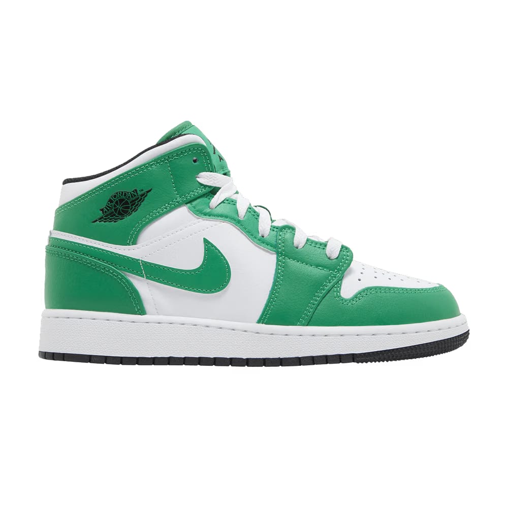 Jordan 1 Mid Lucky Green GS