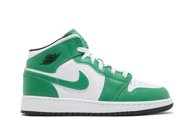 Jordan 1 Mid Lucky Green GS