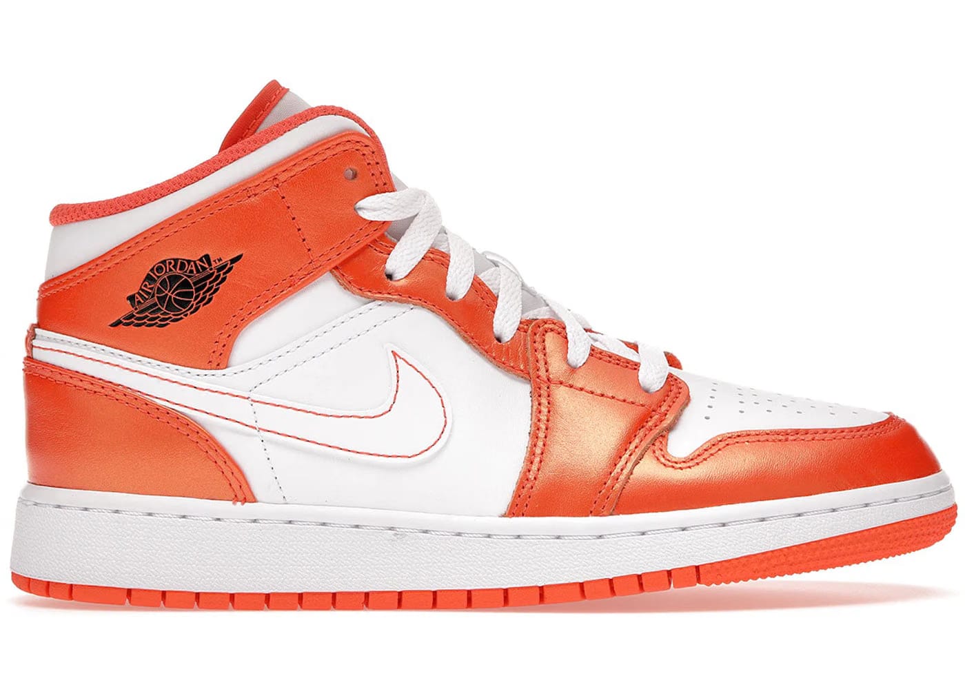 Air Jordan 1 Mid SE GS Electro Orange