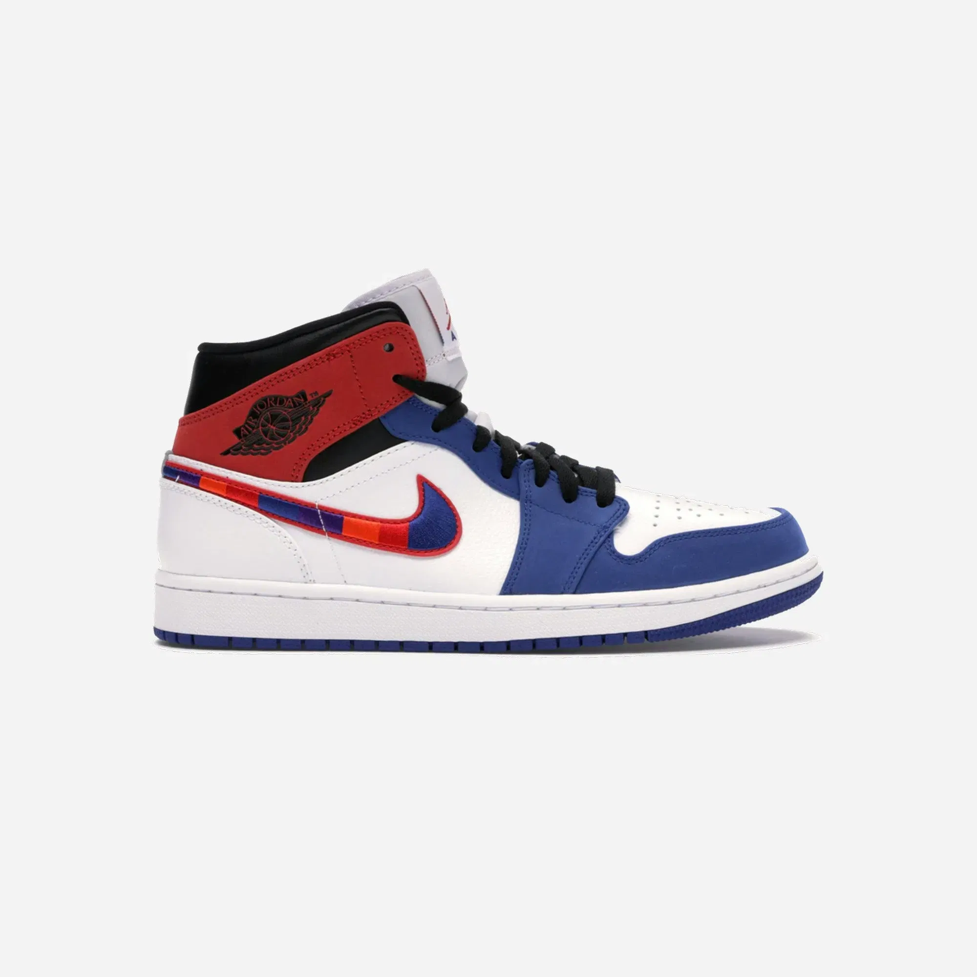 Jordan 1 Mid Multi-Color Swoosh