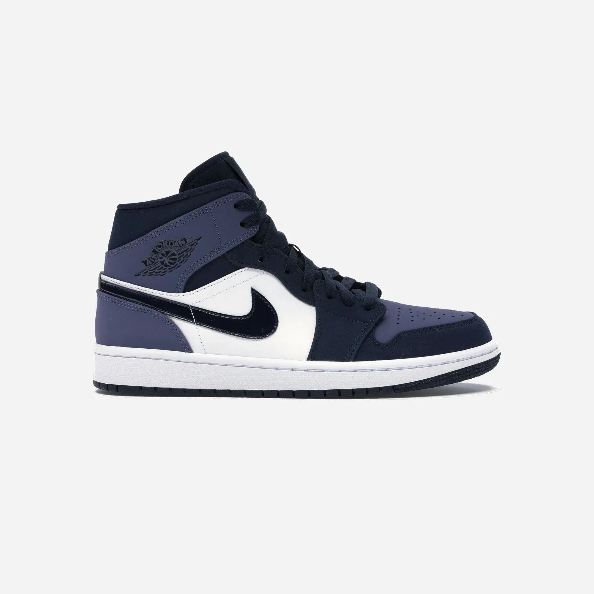 Jordan 1 Mid Obsidian Sanded Purple