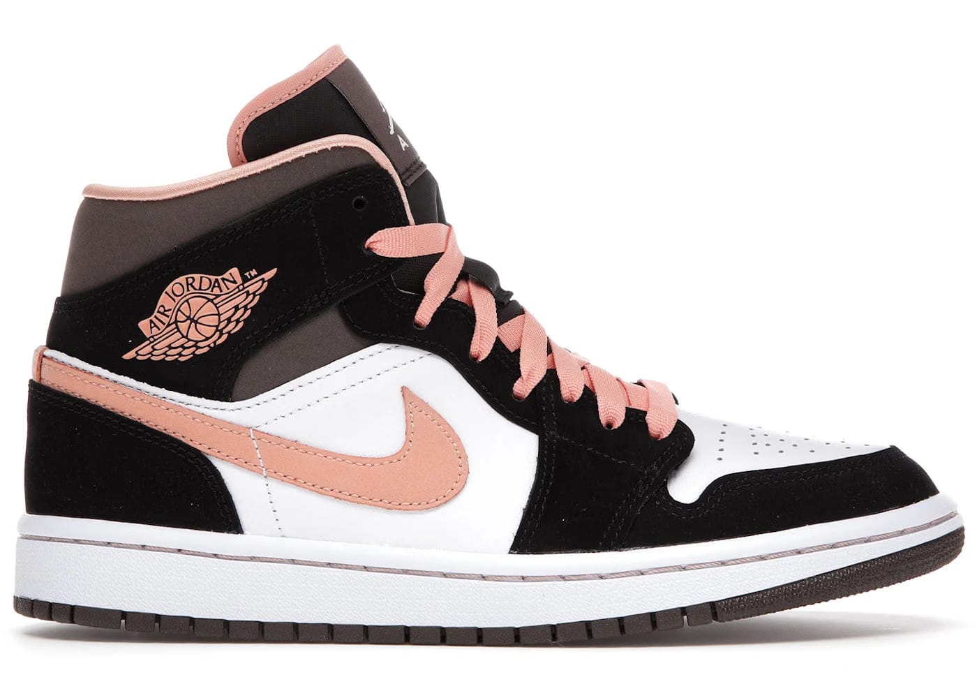 JORDAN 1 MID PEACH MOCHA (WOMEN'S)