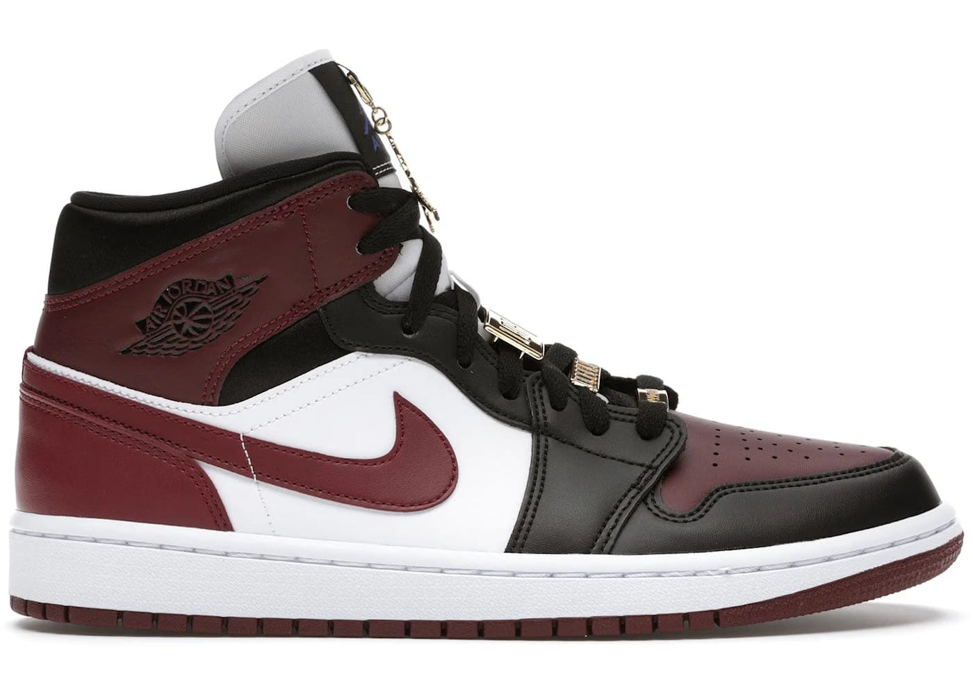 Wmns Air Jordan 1 Mid SE 'Gold Pendants'