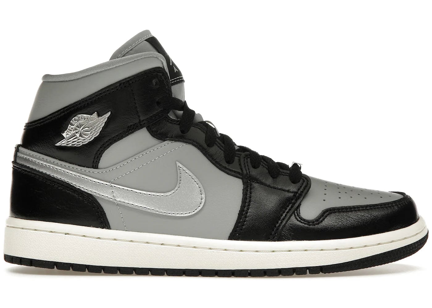JORDAN 1 MID SE BLACK CHROME (W)