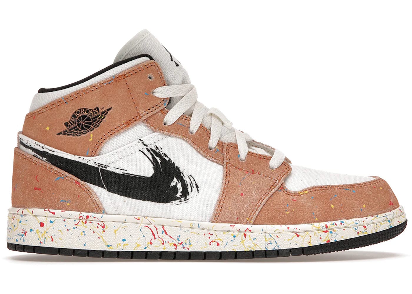 Jordan 1 Mid SE Brushstroke GS