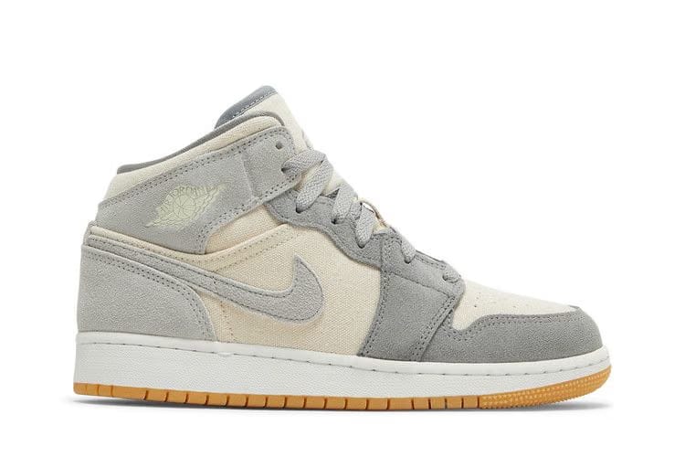 Jordan 1 Mid SE Coconut Milk Particle Grey GS
