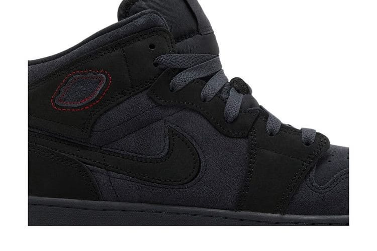 Jordan 1 Mid SE Craft Dark Smoke Red GS