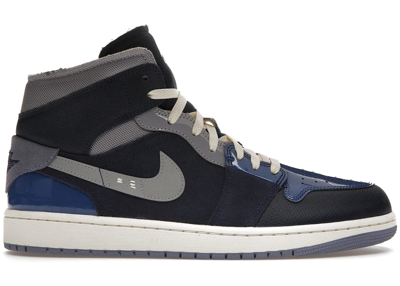 Air Jordan 1 Mid SE Craft Inside Out - Obsidian