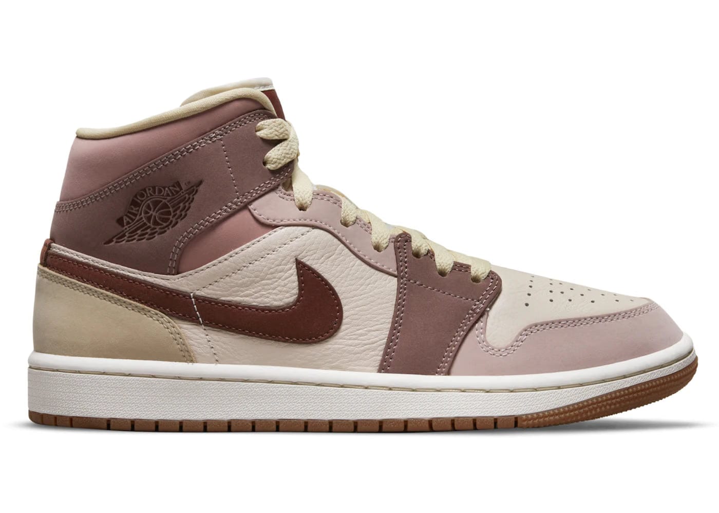 Jordan 1 Mid Se Dark Pony Smoky Mauve Womens