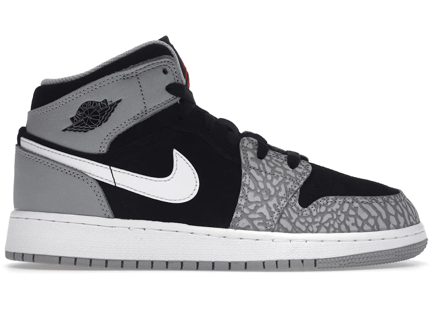Air Jordan 1 Mid SE GS Elephant Toe