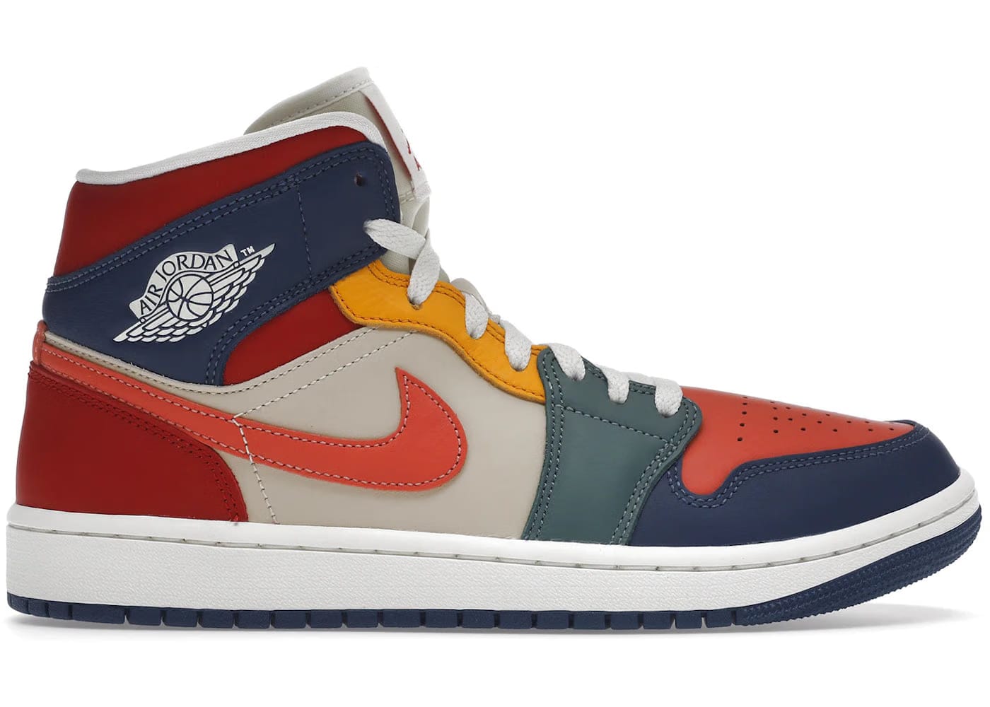 Jordan 1 Mid Se Multi Color 2022 Womens