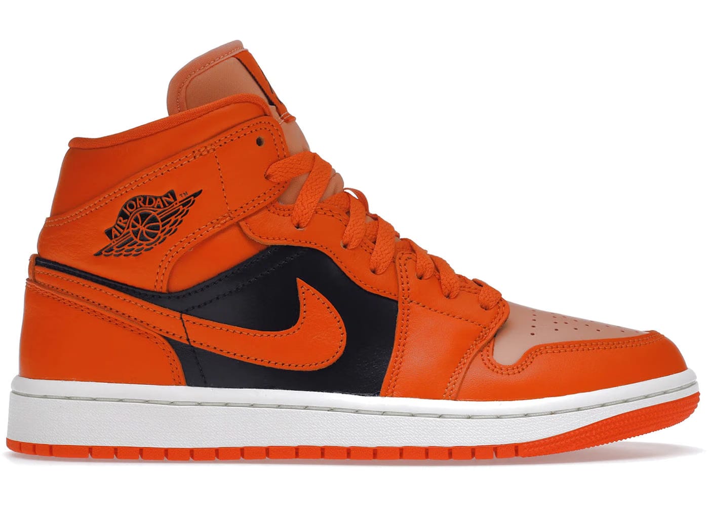 Air Jordan 1 Mid Rush Orange