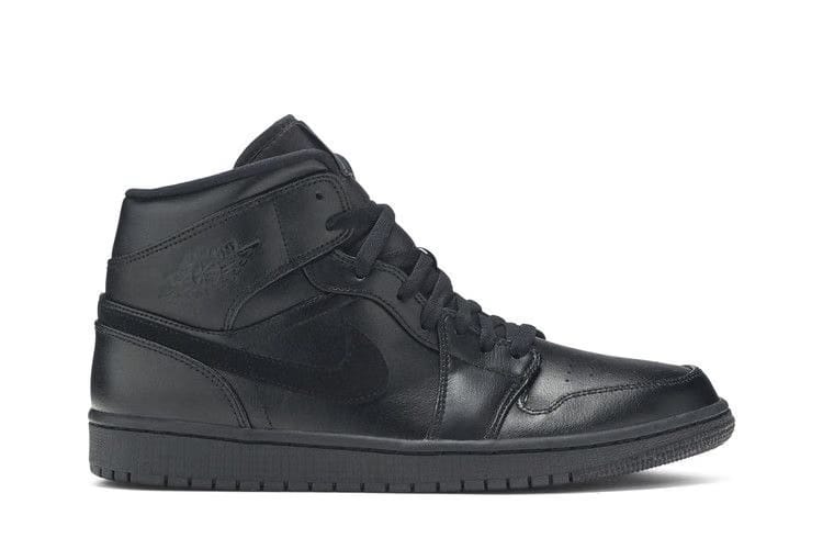 Jordan 1 Mid Triple Black