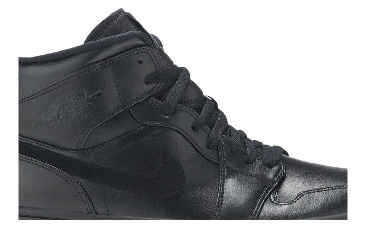 Jordan 1 Mid Triple Black