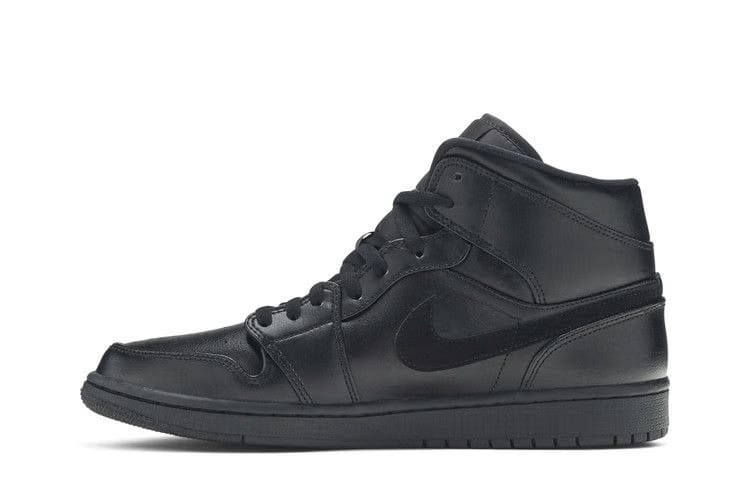 Jordan 1 Mid Triple Black