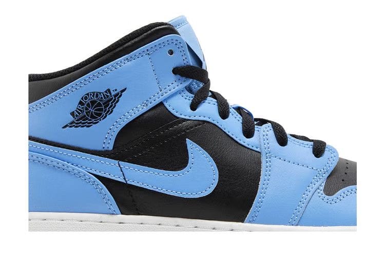 Jordan 1 Mid University Blue Black GS