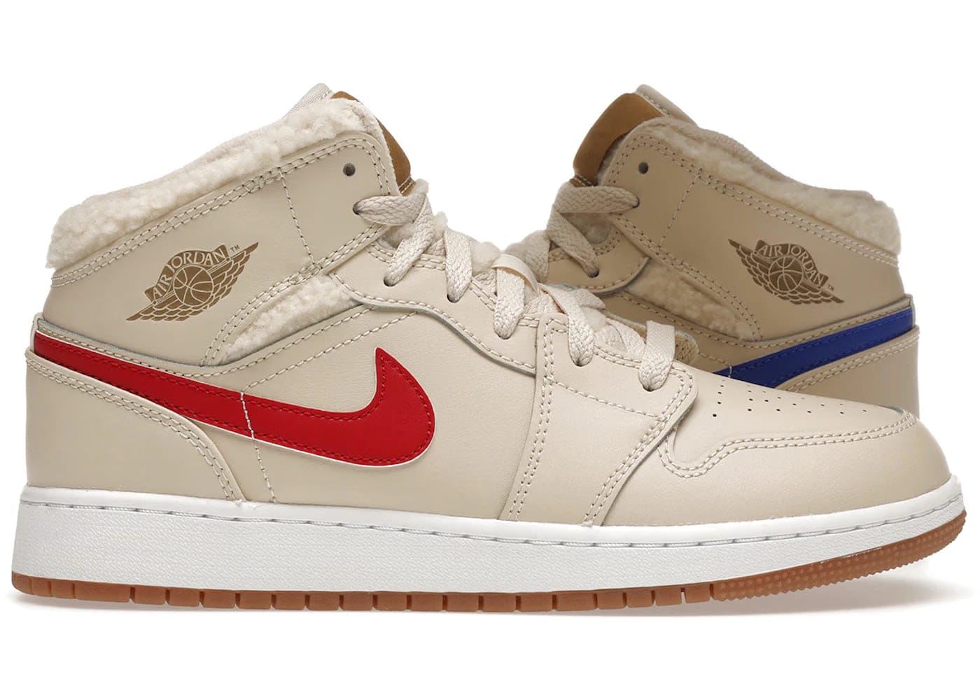 Air Jordan 1 Mid Utility GS Fleece