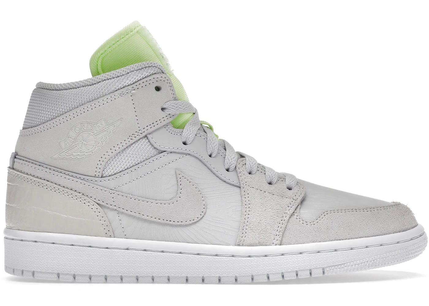 AIR JORDAN 1 'GHOST GREEN GREY' MID