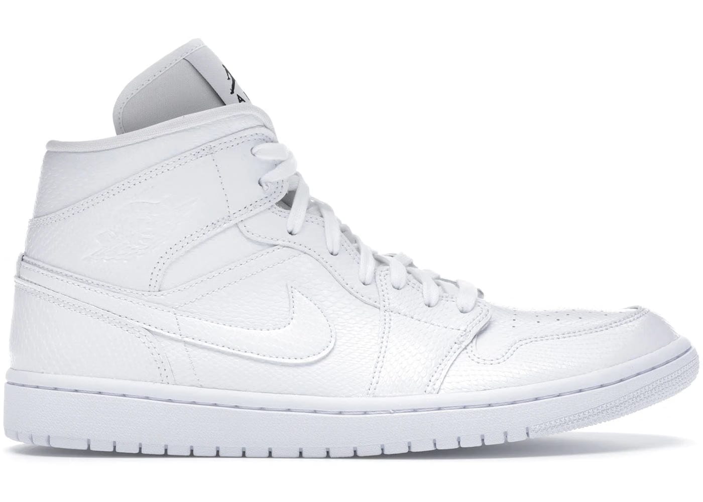 Wmns Air Jordan 1 Mid 'White Snakeskin'