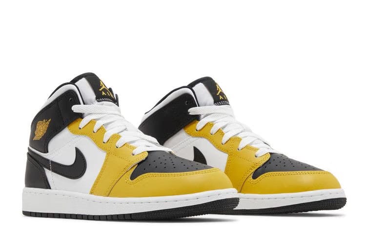 Jordan 1 Mid Yellow Ochre GS