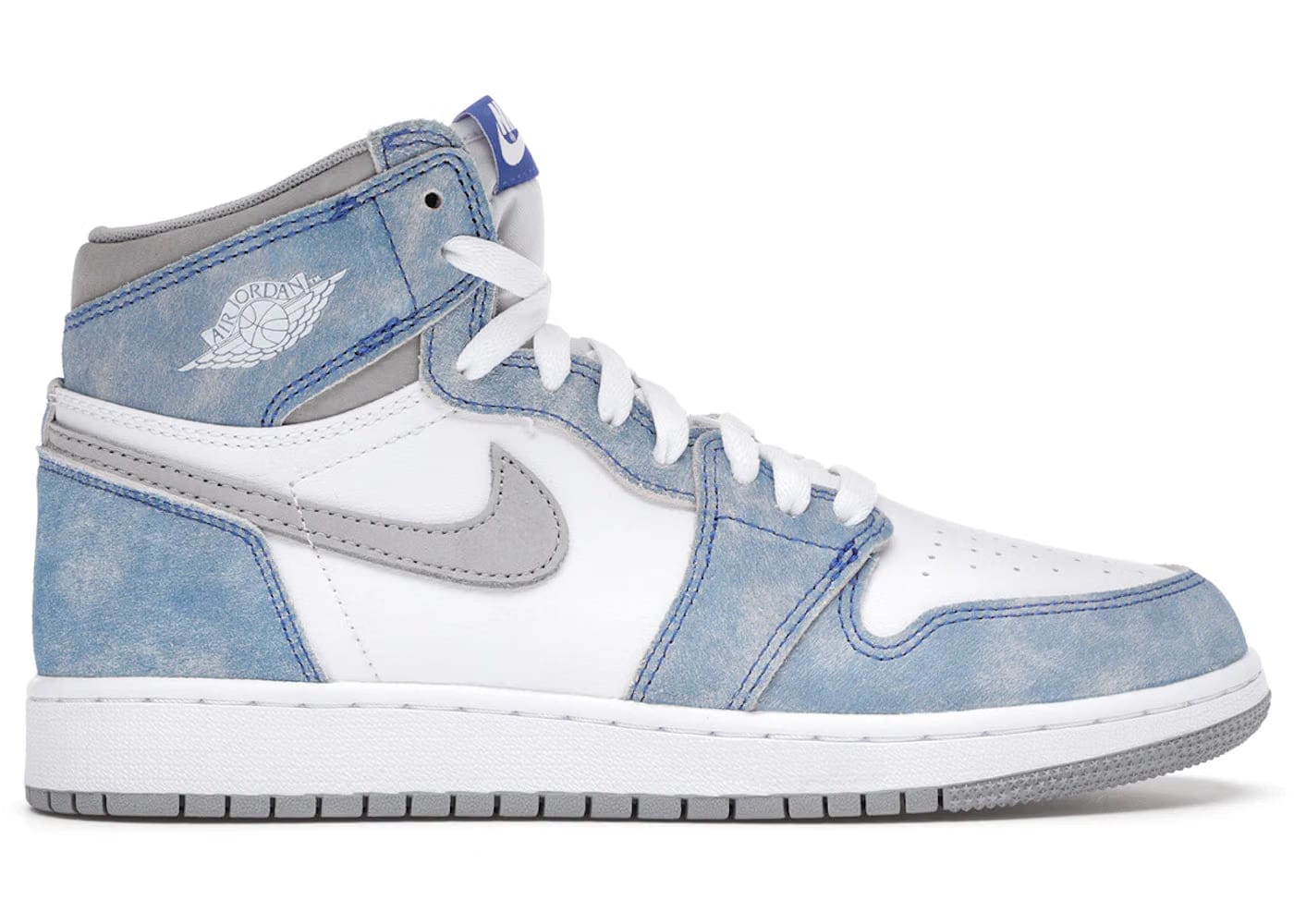 Jordan 1 Retro High Hyper Royal Smoke Grey GS