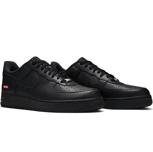 Air Force 1 Low Supreme Box Logo - Black Sale