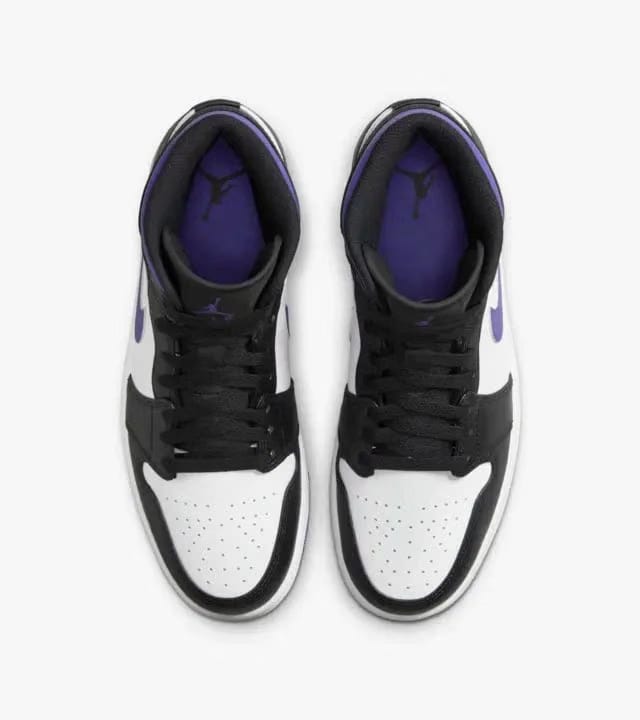 Air Jordan 1 Mid Metallic Court Purple Sale