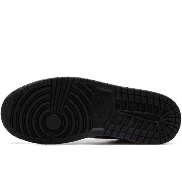 Air Jordan 1 Low Black/Fire-Red-White Sale