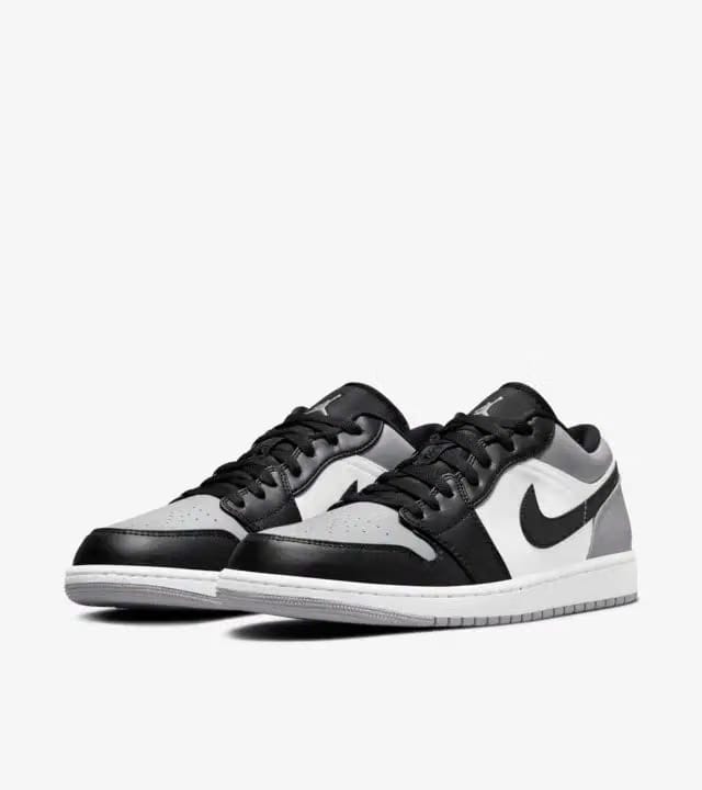 Air Jordan 1 Low Shadow Toe / Light Smoke Grey Sale