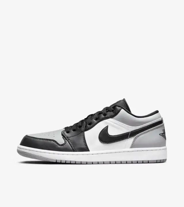 Air Jordan 1 Low Shadow Toe / Light Smoke Grey Sale