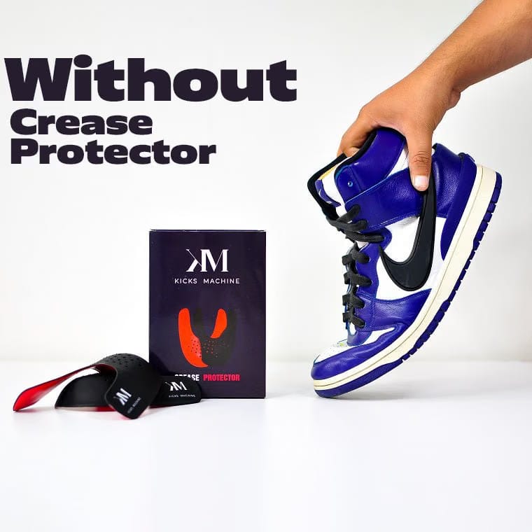 Crease Protector Sleek Sneaker Shield - Crease Free Sneakers Kicks Machine