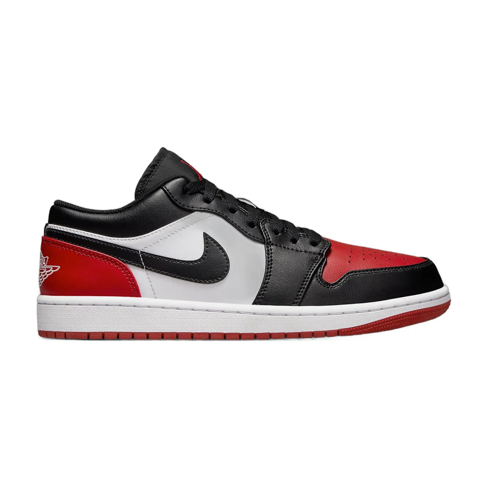 Jordan 1 Low Bred Toe 2.0