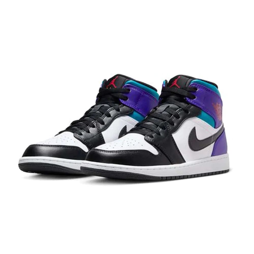 Air Jordan 1 Mid teal Purple Sale