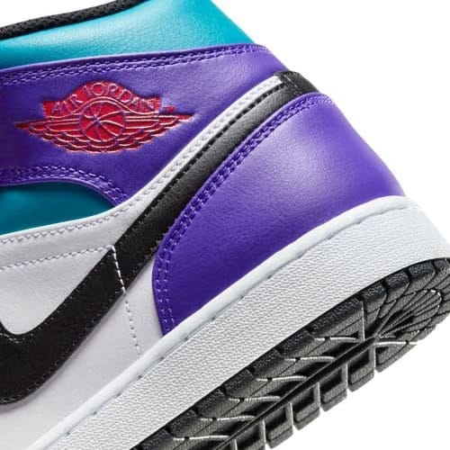 Air Jordan 1 Mid teal Purple Sale